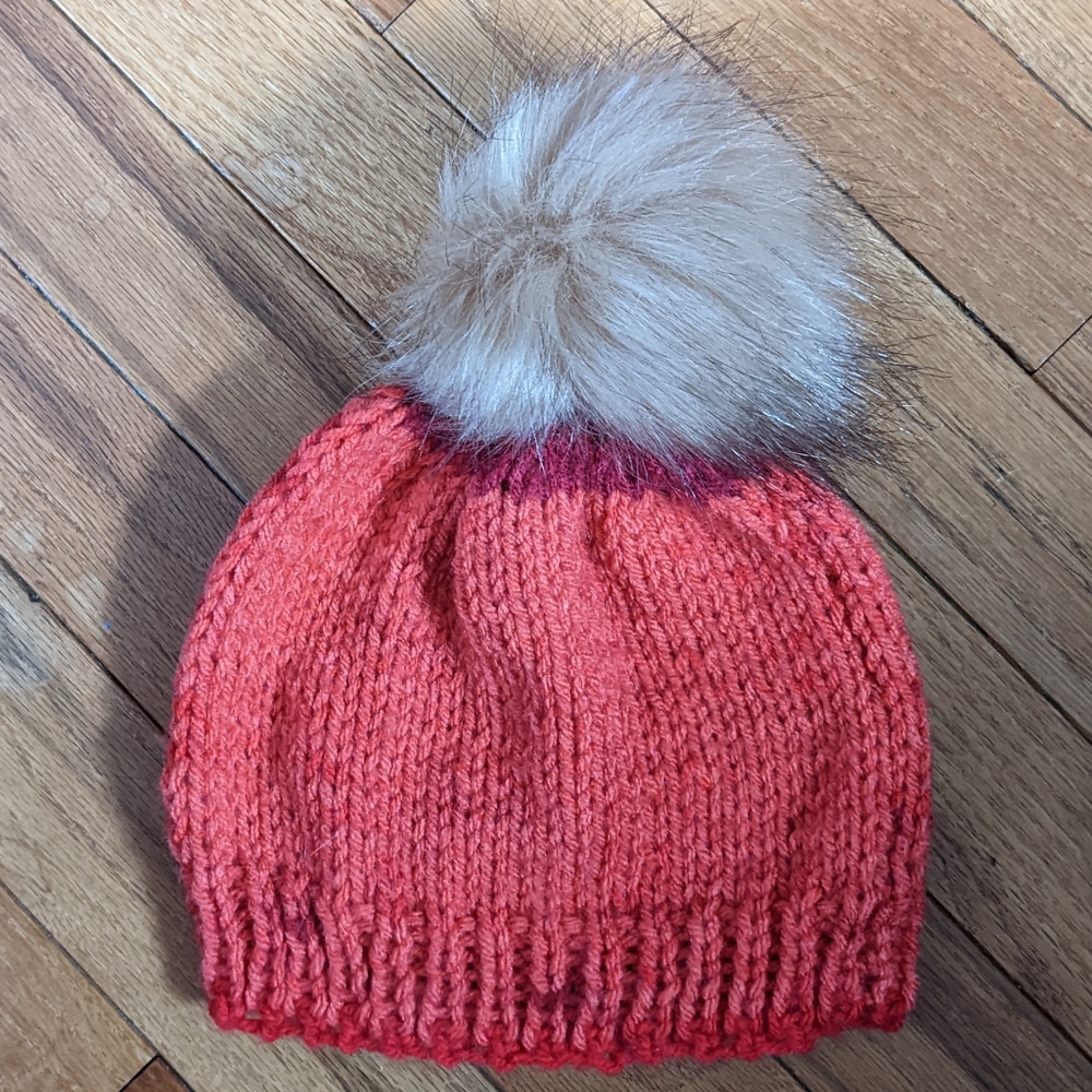 Hand Knit Baby Hat